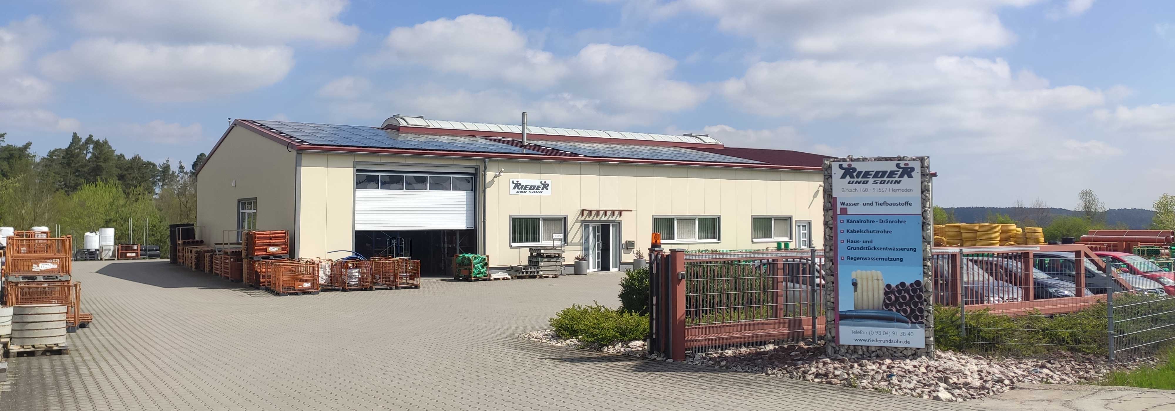 Firma Rieder Produktion und Lager
